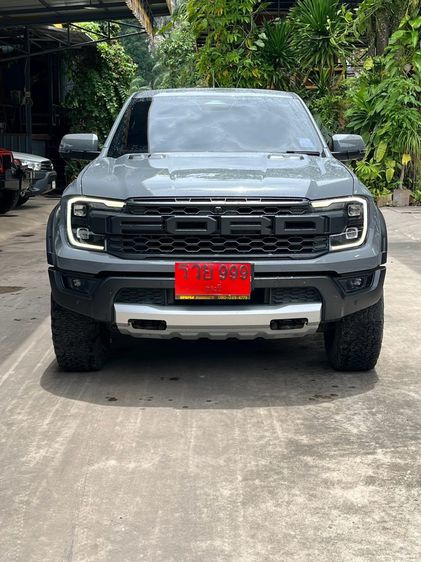 Ford Ranger 2022 Raptor 3.0L V6 Twin-Turbo EcoBoost 4x4 Pickup เบนซิน ไม่ติดแก๊ส เกียร์อัตโนมัติ เทา รูปที่ 2