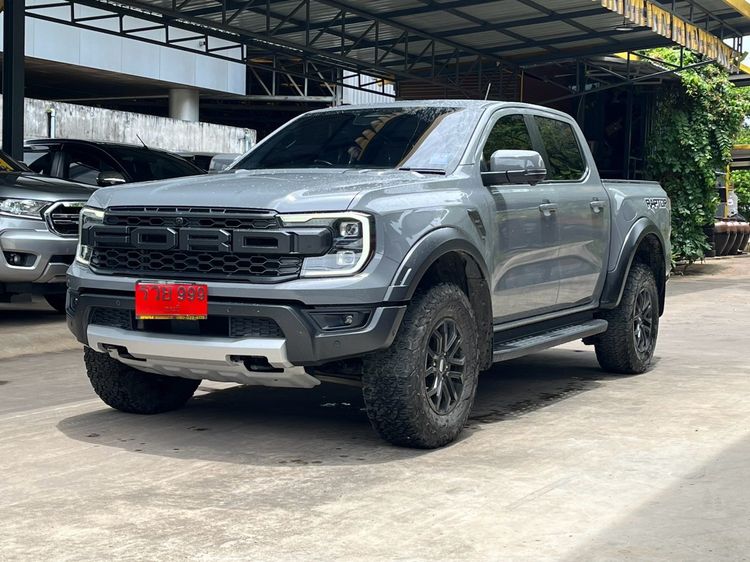 รถ Ford Ranger Raptor 3.0L V6 Twin-Turbo EcoBoost 4x4 สี เทา