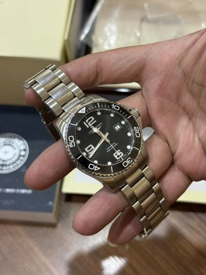 Longines HydroConquest Black auto 43mm Fullset รูปที่ 9