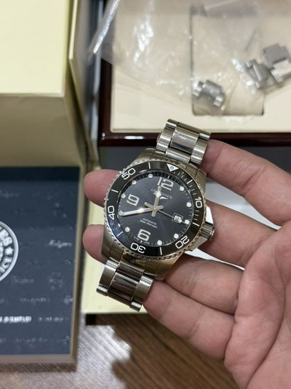 Longines HydroConquest Black auto 43mm Fullset รูปที่ 2