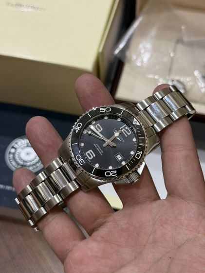 Longines HydroConquest Black auto 43mm Fullset รูปที่ 10