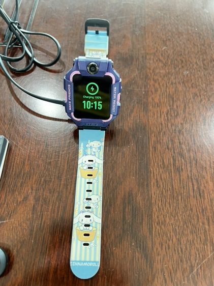 พลาสติก นาฬิกา imoo Watch Phone Z6 สีม่วง สภาพดี ใช้งานได้ปกติ แบต 100%