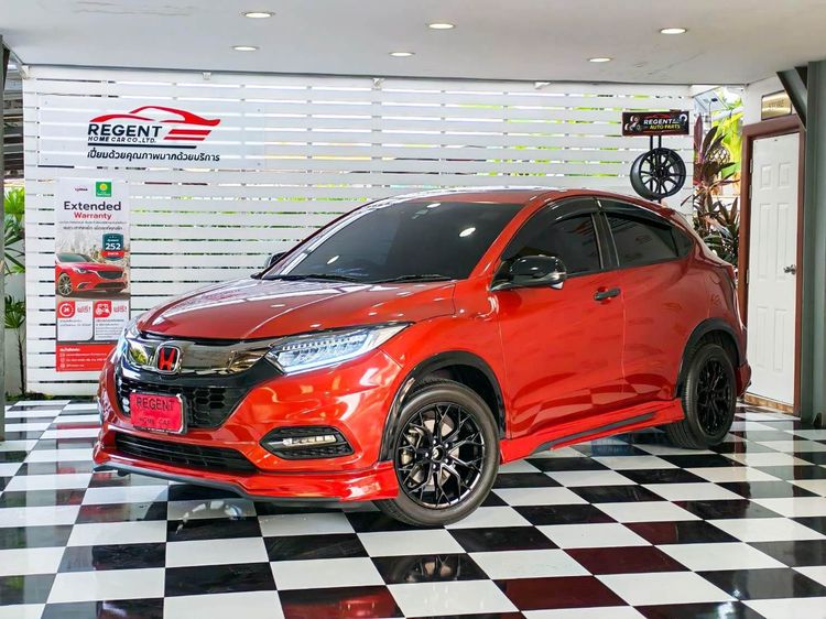 Honda HR-V 2019 1.8 RS Utility-car เบนซิน ไม่ติดแก๊ส เกียร์อัตโนมัติ ส้ม รูปที่ 4