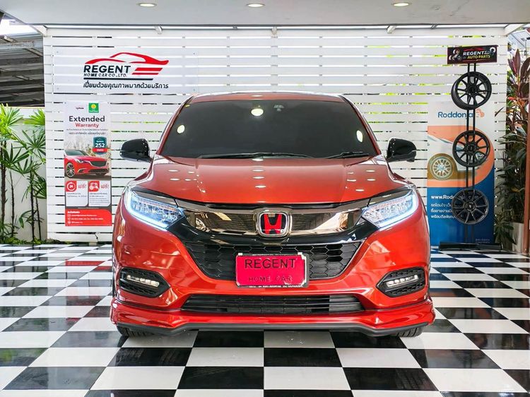 Honda HR-V 2019 1.8 RS Utility-car เบนซิน ไม่ติดแก๊ส เกียร์อัตโนมัติ ส้ม รูปที่ 3