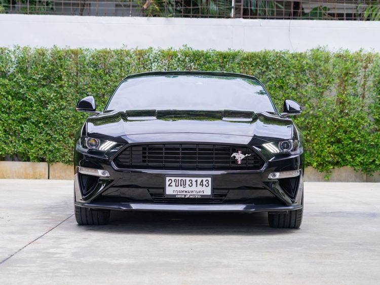 Ford Mustang 2021 2.3 Ecoboost Sedan เบนซิน ไม่ติดแก๊ส เกียร์อัตโนมัติ ดำ รูปที่ 2