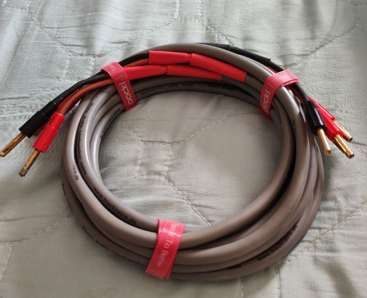 สายลำโพง Black Cable รุ่น Rhein จาก เยอรมนี