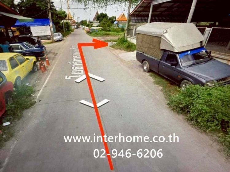 ที่ดินเปล่า 97 ตร.ว. ที่ดิน ใกล้หมู่บ้านพฤกษาวิลล์11 ถนนรัตนาธิเบศร์ ถนนซอยบ้านท่าอิฐ-บ้านไทรม้า ปากเกร็ด นนทบุรี รูปที่ 2