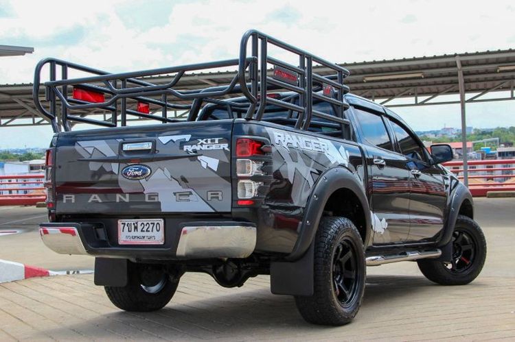 Ford Ranger 2012 2.2 XLT Pickup ดีเซล เกียร์ธรรมดา ดำ รูปที่ 4