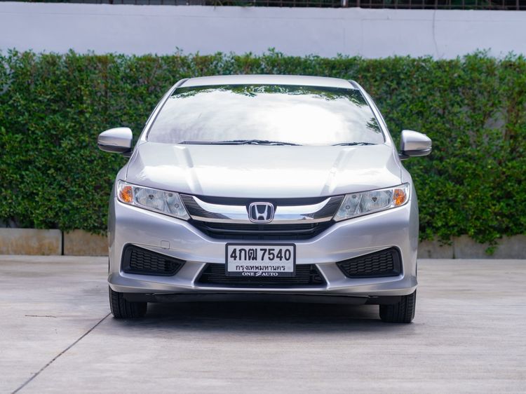 Honda City 2015 1.5 V Plus i-VTEC Sedan เบนซิน ไม่ติดแก๊ส เกียร์อัตโนมัติ บรอนซ์เงิน รูปที่ 2