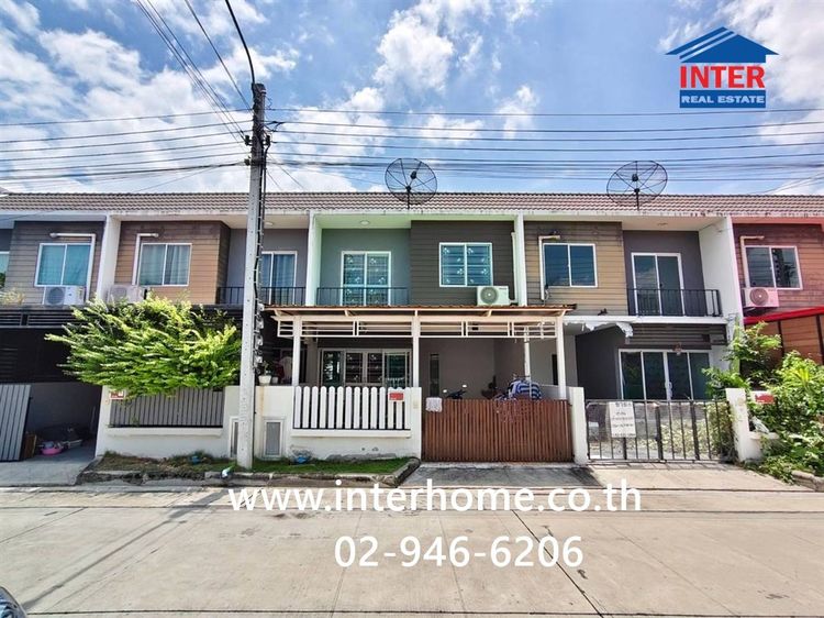ทาวน์เฮ้าส์ 2 ชั้น 19.2 ตร.ว. หมู่บ้านอารียา เดอะคัสเลอร์ส เฟส7 ไทรน้อย ถนนบางกรวย-ไทรน้อย ถนนบ้านกล้วย-ไทรน้อย ไทรน้อย นนทบุรี รูปที่ 2