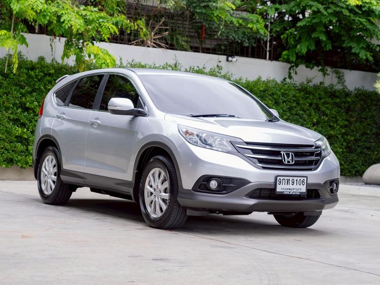 Honda CR-V 2013 2.0 E 4WD Utility-car เบนซิน ไม่ติดแก๊ส เกียร์อัตโนมัติ เงิน