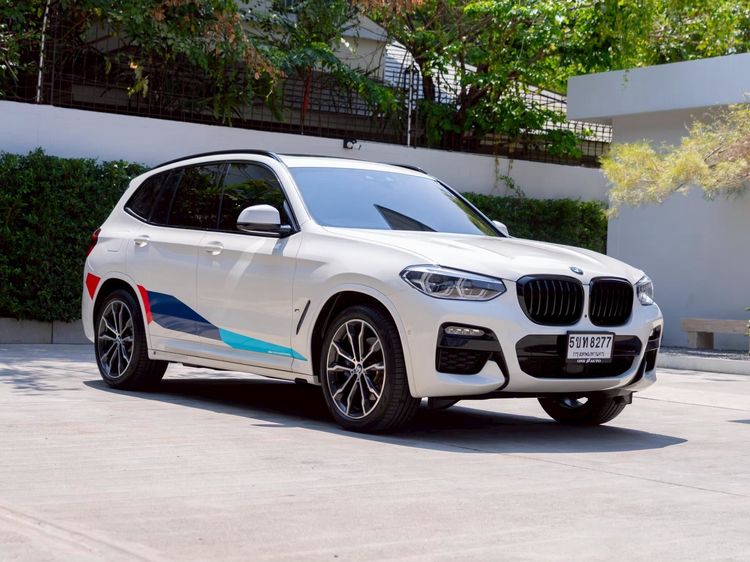 BMW X3 2021 2.0 xDrive30e M Sport 4WD Utility-car ปลั๊กอินไฮบริด (PHEV) ไม่ติดแก๊ส เกียร์อัตโนมัติ ขาว