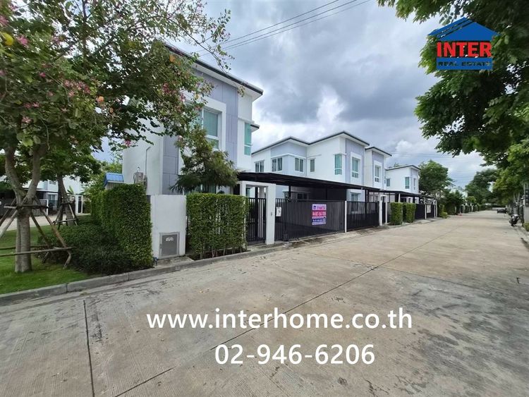 บ้านเเฝด 2 ชั้น 35.7 ตร.ว. หมู่บ้านเบล็สซิตี้พาร์ค สุขุมวิท-บางปู ใกล้โรบินสัน สมุทรปราการ ถนนสุขุมวิท ตำบลท้ายบ้านใหม่ เมืองสมุทรปราการ 