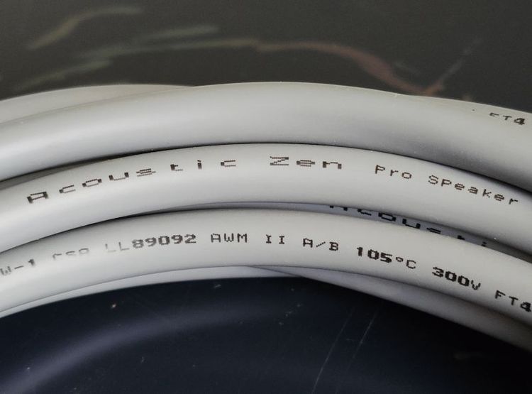 สายลำโพง Acoustic Zen รุ่น CL3-PRO จาก USA รูปที่ 4