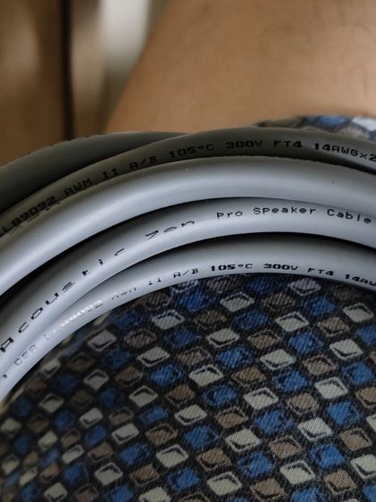 สายลำโพง Acoustic Zen รุ่น CL3-PRO จาก USA รูปที่ 2
