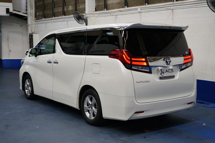 Toyota Alphard 2016 2.5 Welcab Van เบนซิน ไม่ติดแก๊ส เกียร์อัตโนมัติ ขาว รูปที่ 4
