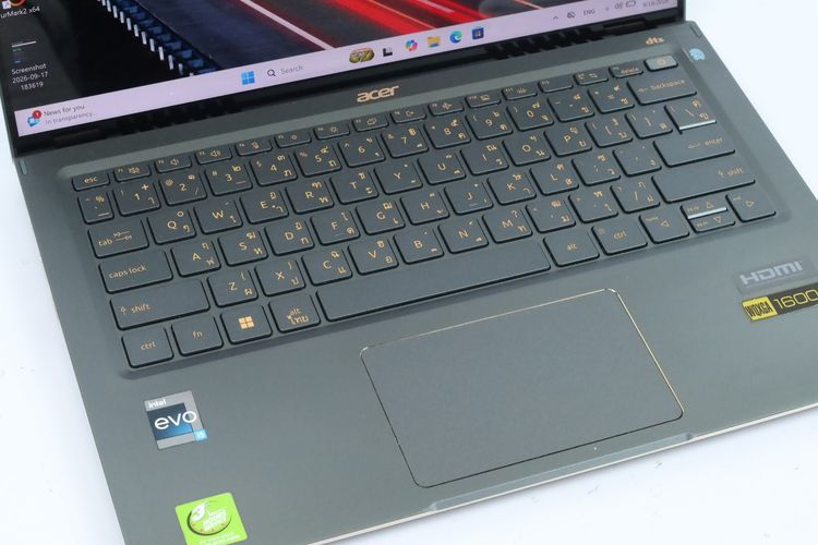 ACER SWIFT AI SF14-51-51TJ Core i5-1240P RAM16.512GB รูปที่ 3