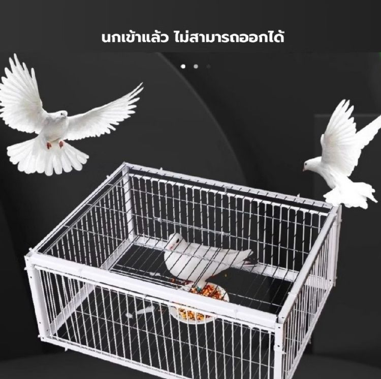 กรงดักนก กรงจับนก แบบ2ประตู ของใหม่นะคะ