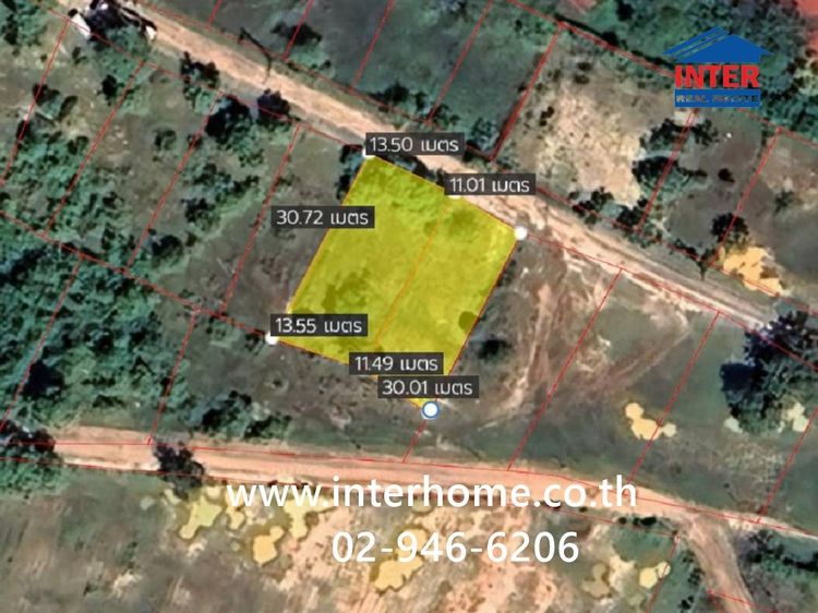 ที่ดินเปล่า 187.4 ตร.ว ที่ดินเปล่า ใกล้พัทยาน้อย อุบลราชธานี ถนนสถิตย์นิมานกุล (ทล.217) สิรินธร อุบลราชธานี