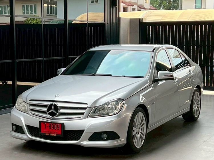 Mercedes-Benz C-Class 2012 C200 CGI Sedan เบนซิน ไม่ติดแก๊ส เกียร์อัตโนมัติ เทา