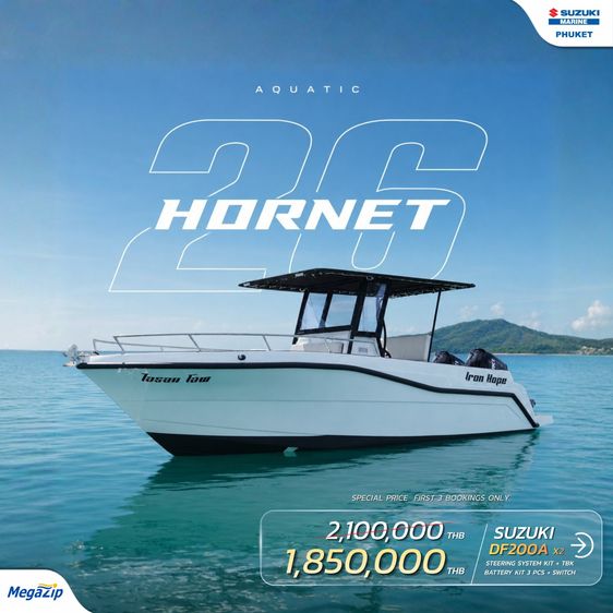 HORNET 26 (2x Suzuki DF200A)