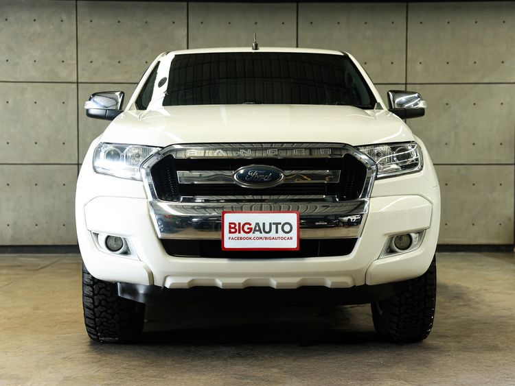 Ford Ranger 2016 2.2 Hi-Rider XLT Pickup ดีเซล ไม่ติดแก๊ส เกียร์ธรรมดา ขาว รูปที่ 4