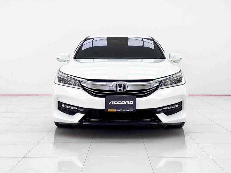 Honda Accord 2017 2.0 EL Sedan เบนซิน ไม่ติดแก๊ส เกียร์อัตโนมัติ ขาว รูปที่ 3