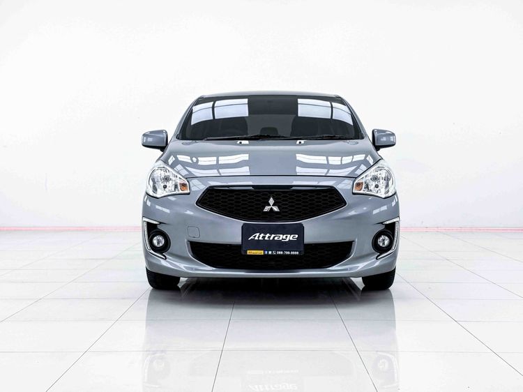 Mitsubishi Attrage 2019 1.2 GLX Sedan เบนซิน ไม่ติดแก๊ส เกียร์อัตโนมัติ เทา รูปที่ 3