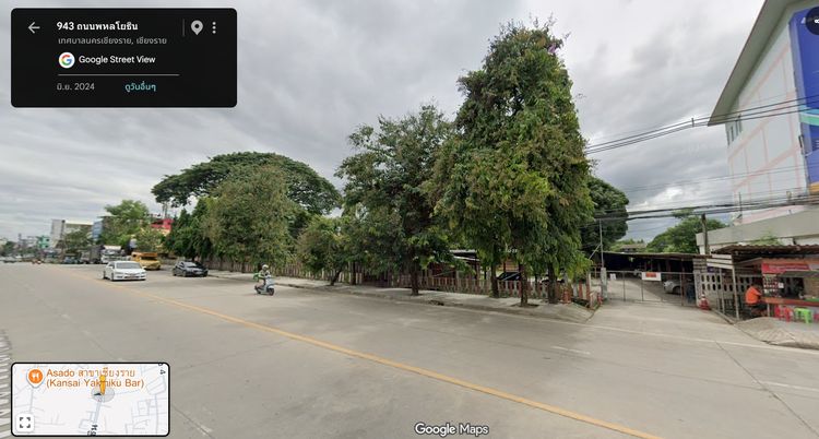 ขายที่ดิน จ.เชียงราย ติดถนนพหลโยธิน (3 ไร่ 2 งาน 89.9 ตร.วา)
