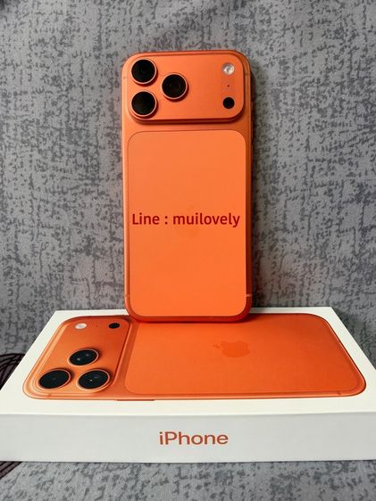 ขาย iPhone 17 pro max 256 สีส้ม ประกันเหลือ