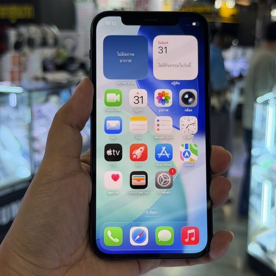 iPhone12 64GB สีดำ เครื่องศูนย์ โมเดลTH สภาพสวยมาก🔥🔥