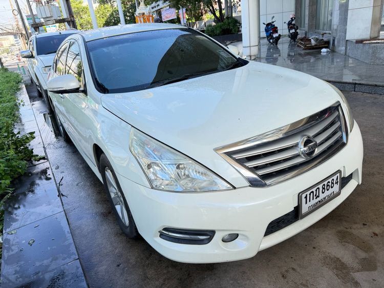 Nissan Teana 2012 2.0 200 XL Sports Series Navi Sedan เบนซิน ไม่ติดแก๊ส เกียร์อัตโนมัติ ขาว