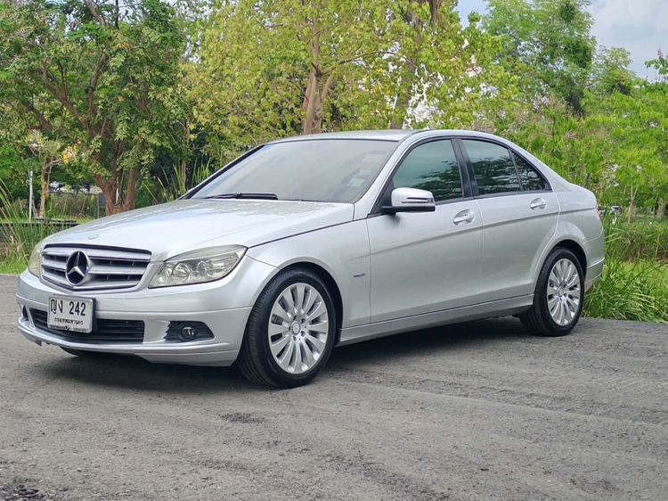 Mercedes-Benz C-Class 2011 C200 CGI Sedan เบนซิน ไม่ติดแก๊ส เกียร์อัตโนมัติ เทา รูปที่ 3