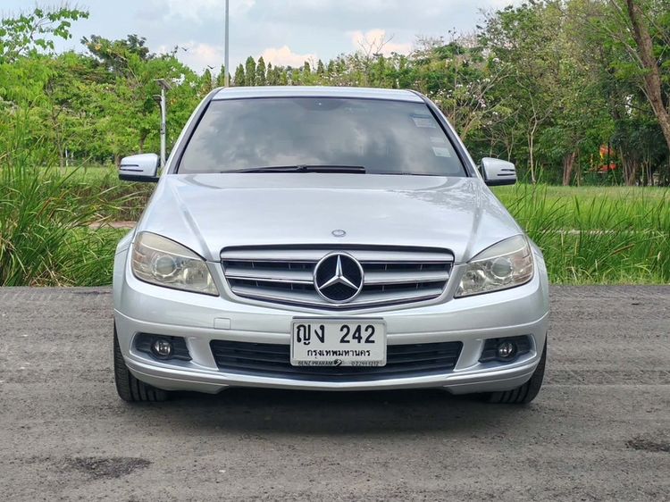 Mercedes-Benz C-Class 2011 C200 CGI Sedan เบนซิน ไม่ติดแก๊ส เกียร์อัตโนมัติ เทา รูปที่ 2