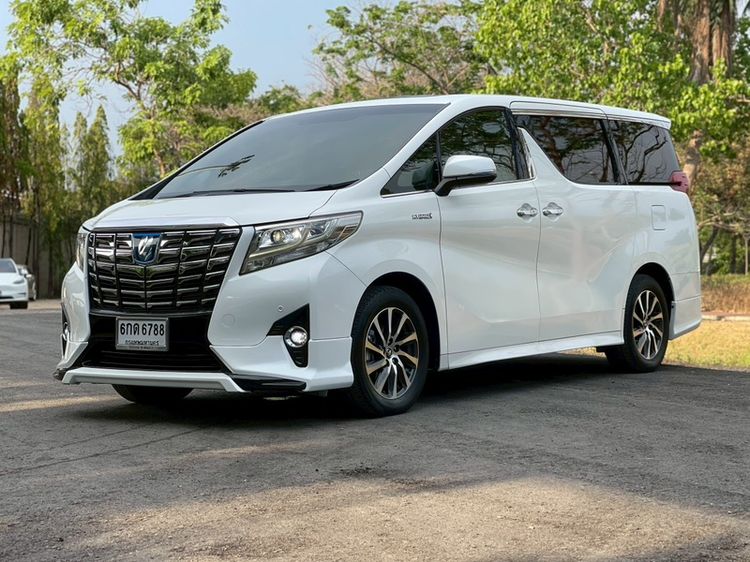 Toyota Alphard 2017 2.5 Hybrid E-Four 4WD Van āļāļĨāļąāđāļāļāļīāļāđāļŪāļāļĢāļīāļ (PHEV) āđāļĄāđāļāļīāļāđāļāđāļŠ āđāļāļĩāļĒāļĢāđāļāļąāļāđāļāļĄāļąāļāļī āļāļēāļ§ āļĢāļđāļāļāļĩāđ 2