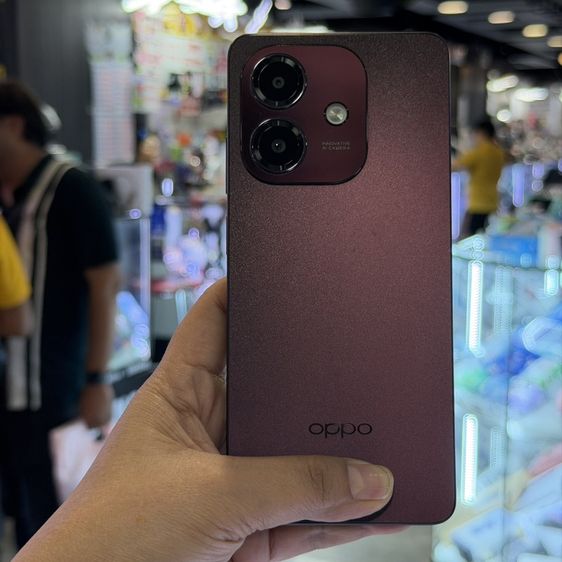 OPPO A3x สีแดง เครื่องศูนย์ สภาพสวยมากๆ จอ6.67นิ้ว แรม4รอม64 Snap6s Gen1 🔥🔥 รูปที่ 2