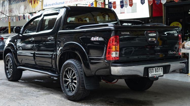 Toyota Hilux Vigo 2011 3.0 G 4WD Pickup ดีเซล ไม่ติดแก๊ส เกียร์อัตโนมัติ ดำ รูปที่ 3