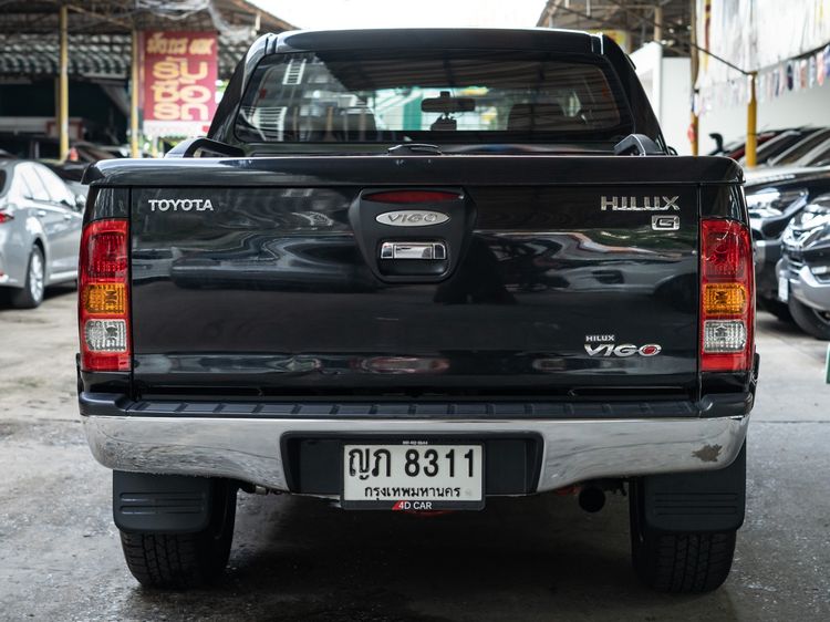 Toyota Hilux Vigo 2011 3.0 G 4WD Pickup ดีเซล ไม่ติดแก๊ส เกียร์อัตโนมัติ ดำ รูปที่ 4