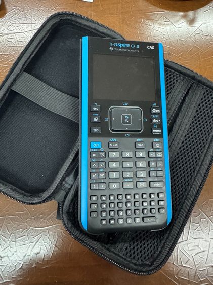 Texas Instruments TI-Nspire CX II CAS เครื่องคำนวณเชิงกราฟชั้นสูง ของแท้ มือสอง รูปที่ 6
