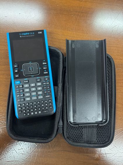 Texas Instruments TI-Nspire CX II CAS เครื่องคำนวณเชิงกราฟชั้นสูง ของแท้ มือสอง รูปที่ 3