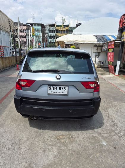 BMW X3 2005 2.5 4WD Utility-car เบนซิน เกียร์อัตโนมัติ ฟ้า รูปที่ 4