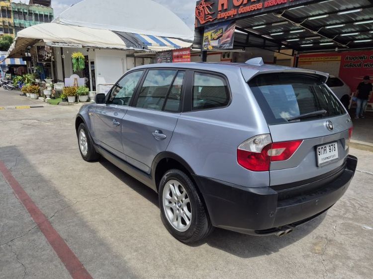 BMW X3 2005 2.5 4WD Utility-car เบนซิน เกียร์อัตโนมัติ ฟ้า รูปที่ 3