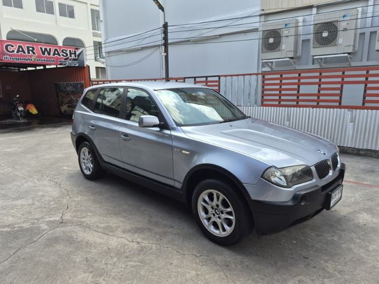 BMW X3 2005 2.5 4WD Utility-car เบนซิน เกียร์อัตโนมัติ ฟ้า รูปที่ 2