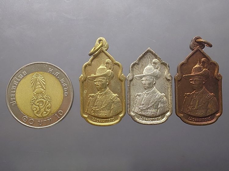 เหรียญนวมหาราช (ชุด 3 เหรียญ เนื้อเงิน ทองเหลือง ทองแดง) เฉลิมพระชนพรรษา 5 รอบ ในหลวง ร9 ปี2530 หายาก พร้อมกล่อง รูปที่ 7