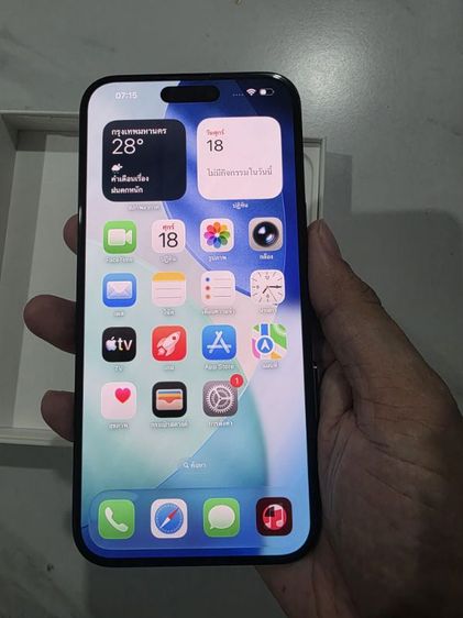 128 GB ขาย iphone 16 plus 128gb สีดำ