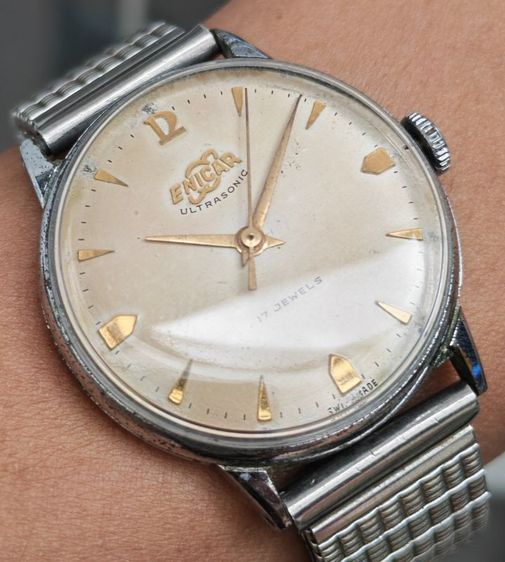 นาฬิกา Vintage Enicar Ultrasonic​ คลาสสิคหายาก​ ราคาแบ่งปันครับ รูปที่ 8
