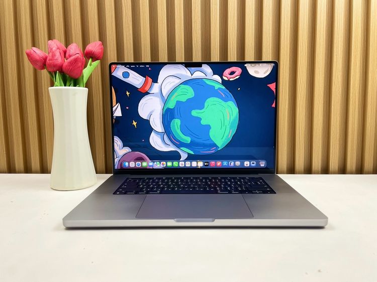 Apple Mackbook Pro 16 Inch แมค โอเอส 16 กิกะไบต์ อื่นๆ ไม่ใช่ MacBook Pro 16-inch M1Pro 2021 Ram16GB SSD512GB SpaceGray