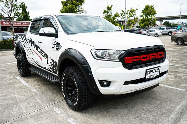 Ford Ranger 2020 2.2 Hi-Rider XLT Pickup ดีเซล ไม่ติดแก๊ส เกียร์ธรรมดา ขาว รูปที่ 3