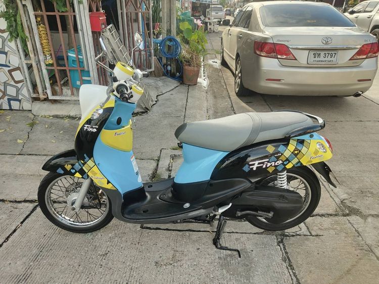 🛵ยังไงก็ขาย Fino ปี 56 เครื่องดี สีสวย สตาร์ทมือ เล่มชุดโอนครบ+เปลี่ยนถ่ายน้ำมันเครื่องฟรี ส่งฟรี 30 กม. รูปที่ 2