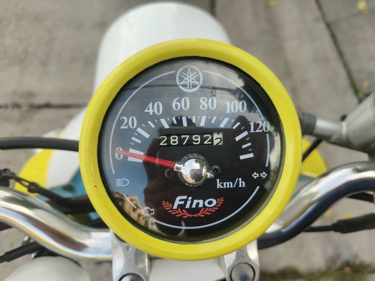 🛵ยังไงก็ขาย Fino ปี 56 เครื่องดี สีสวย สตาร์ทมือ เล่มชุดโอนครบ+เปลี่ยนถ่ายน้ำมันเครื่องฟรี ส่งฟรี 30 กม. รูปที่ 9